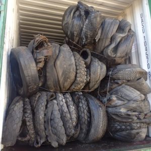 Truck-Bus radial tyres bales